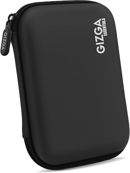 Gizga Essentials Hard Drive Case Shell, 6.35cm/2.5-inch, Portable Storage…