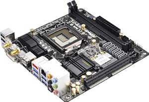 ASRock Z87E-ITX Motherboard (Socket 1150, Z87 Express, DDR3, S-ATA 600, WiFi, Mini ITX, Haswell, Supports 4th Generation IntelCore Processors)
