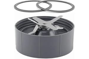 AUMUA Parti di Ricambio del Frullatore, Pezzi di Ricambio Lama con Guarnizioni per Frullatore per NutriBullet Pro 900 W e Nutribullet Original 600 W, Lama Estrattore per Blender Accessorio