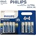 Produktbild Gadget Zone UK 8 x Philips 1,5 Volt AA Ultra Power Alkaline Batterien LR03 MX2400 MN2400 Micro