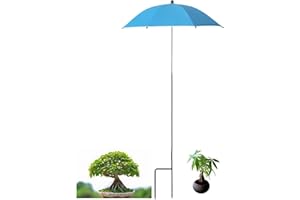 GENERIC Parasol pour plantes d'extérieur, parapluie résistant aux UV, parasol pour plantes de jardin avec angle réglable, parasol pour jardin, fleurs et plantes en pot