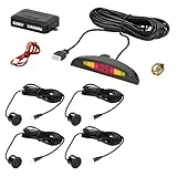  PRODUKT-DETAILS: Displayabmessungen: 132 x 22 x 32mm. (BxHxT) , Kabellänge vom Display bis zur Steuerbox ca. 5m, Stromversorgung 9-16 Volt, Abmessungen Steuerbox: 98 x 22 x 59 mm. (BxHxT), Sensoren erfassen alle Hindernisse ab einer Entfernung von 30 cm bis zu 1.5 m , Sensoren sind lackierbar, Kabellänge der Sensoren bis zu Steuerbox ca. 2 m + 5 m Displaykabel, Steckverbindungen mit Sicherheitshacken, Bohrloch 22 mm Durchmesser / Aussenkante 25 mm