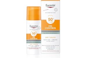 Eucerin Gel-Crema Oil Control Dry Touch Spf 50+, 50 mililitrów