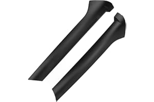 YMIKO 2 Pezzi di Ricambio per Modanature Montante Parabrezza Esterno per Discovery 2 1999‑2004, Modanatura Montante Esterno Parabrezza Sinistro Destro, OE# DCB500060PMA, DCB500070PMA