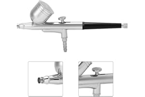 PONGNAS Aerograf do twarzy Nawilżający Pory Oczyszczający Leczenie Trądziku Malowanie paznokci Atramentowy Tatuaż Infuzja Tlenowa Pistolet natryskowy Podwójne działanie Wyzwalacz grawitacyjny Powietrze