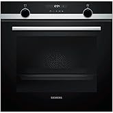 Siemens HB517ABS0 iQ500 Einbau-Elektro-Backofen / Edelstahl / A / cookControl10 / Schnellaufheizung / 3D Heißluft plus, Schwa