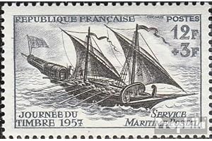 PROPHILA COLLECTION France 1122 (complète.Edition.) Neuf avec Gomme Originale ** MNH 1957 Jour Le Marque (Timbres pour Les collectionneurs) Navigation/navires