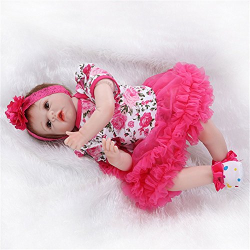 Fachel Reborn Baby Doll realistic baby dollsVinyl Silicone Babies 55cm 22inch Doll Newborn real baby doll Life Like Reborn Pacifier Doll