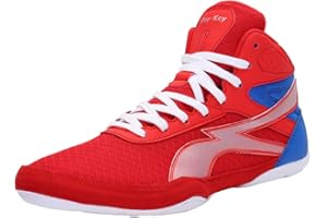 ERIBBY Ringerschuhe für Herren, Leichte Boxschuhe für Jugendliche, Männer und Frauen