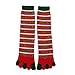 Produktbild ODJOY-FAN Unisex 3D Gedruckt Socken, Weihnachten Brief Fünf Finger Socken Warm Socken Mehrfarbig Zehe Socken Baumwolle Kurz Socken Komisch Socken Patchwork Casual Socks (Multicolor ,1 PC)