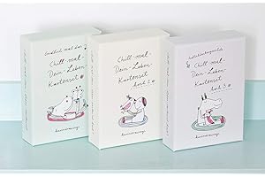 KARINDRAWINGS Chill-mal-Dein-Leben-Kartenset 1, 2 und 3 NEU