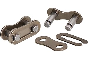 AGGRO-X 2 Stück Kettenverschlussglieder, Kettenschloss, 1/2“ x 1/8“, für Sport- und Tourenradketten für Singlespeed + Nabenschaltung