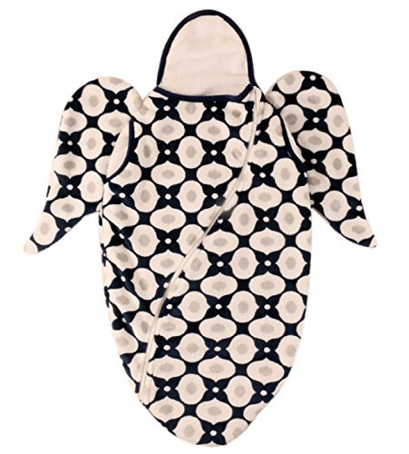 Happy Cherry Baby Swaddle Säugling Flanell Schlafsack mit Zip Ganzkörper Frühling Herbst Pucksack Muster druck Infant Swaddle Neugeborene Decke Für Schlaf Größe 68 * 38 CM für 0-6 Monate Farbe Wählbar