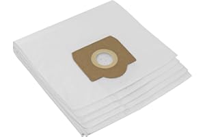 PROFILTERS 5x Sac-Filtre Tissus pour Aspirateur Hitachi WDE 3600