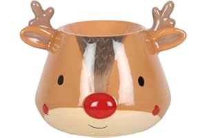 SOMETHING DIFFERENT WHOLESALE Radiant Holidays: quemador de cera festivo de Navidad para aromas encantadores y decoración impresionante