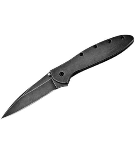 Couteau De Poche Kershaw Blur Blackwash 1670BW - Lame 14C28N 3,4" - Finition Blackwash