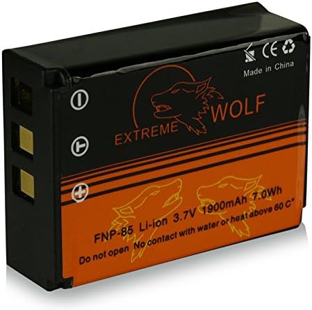 Battery NP-85 NP85 for Fuji Fujifilm Finepix F305 | SL240 | SL260 | SL280 | SL300 | SL305 | SL1000 and more... [Li-ion, 1900 mAh; 3.7 V]