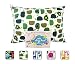 Little Sleepy Head Toddler Pillowcase - Utopia Collection: Turtles, 13 X 18