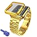 Produktbild Hunpta Edelstahl Armband Armband Band + Cover Case für Apple Watch Serie 2 42mm (Gold)