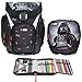 Produktbild 3 Teile LEGO Schulrucksack EXPLORER Schulranzen + GEFÜLLTES Mäppchen 20048-1726 STAR WARS Darth Vader