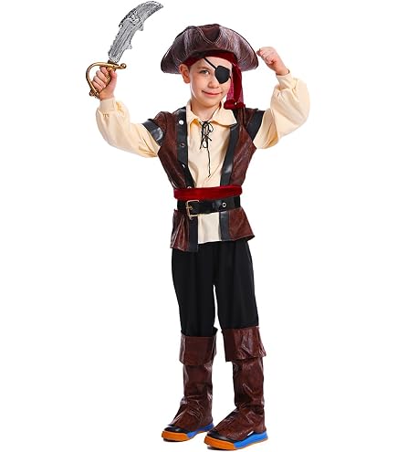 Travestimento Pirata Corsaro set benda occhio orecchino - Universo In Festa