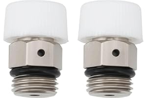 Be In Your Mind 2 Pezzi 1/8 Pollici Valvola Sfiato Automatica Valvole Ventilazione In Rame Valvola Scarico Per Rilascio Automatico Dell'aria Nelle Porte Scarico E Radiatori