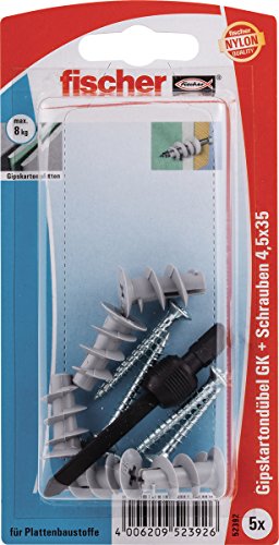 Preisvergleich Produktbild Gipskartondübel GK FISCH.GIPSK.DüBEL GKS K 5ST SB52392