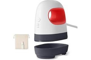 BOSADA Mini Heat Press,4.17"x2.44" Portable Heat Press Machine for T-Shirt, Shoes, Hats, Bags and Some HTV Vinyl Projects(Red)