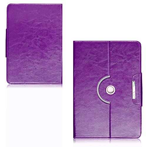 Tablet Tasche mit Ständerfunktion Hülle für Medion Lifetab P9702 X10302 P10400 P10506 P10505 S10366 S10352 Tablet von Schutztasche in Lila Schutzhülle Universal Stand Tasche Etui Cover Case hochwertige Verarbeitung von UC-Express - 6