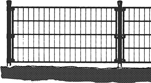 Preisvergleich Produktbild Einzelstabmatte Anthrazit 2000X1000mm