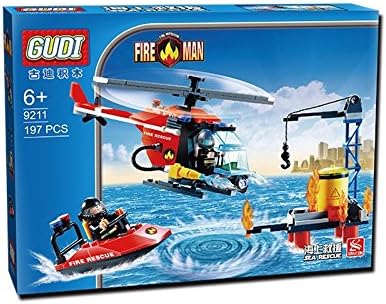 GUDI Construction Fire Rescue Kit 197 pieces