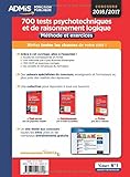 Image de 700 tests psychotechniques et de raisonnement logique - Méthode et exercices - L'essentiel en 47 fiches - Concours 2016-2017