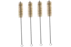 Chiloskit Lot de 10 brosses à tube en laiton avec manche long 6 mm/10 mm//14 mm, 14mm