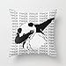 Produktbild ZECHLOP pillow case Dab Panda Throw Pillow Cushion Cover 18x18