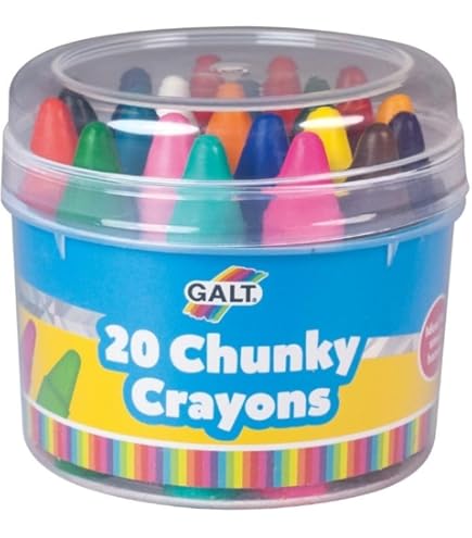 Artbox Assorted Colour Wax Crayons 16 Pack