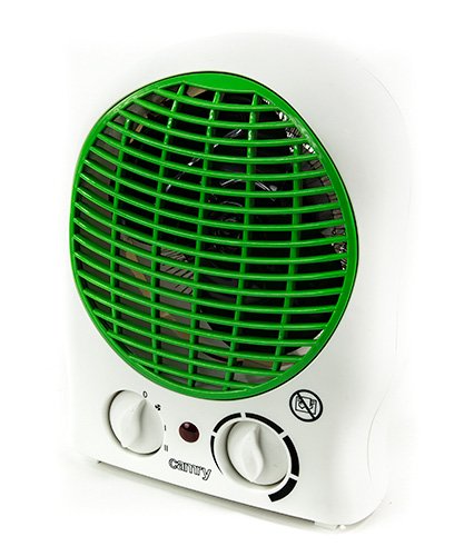 Heizlüfter 2000W, Schnellheizer kompakter, zwei Heizstufen, Kalt und Heiß HEIZER Heizgerät (grün, 19×14) - 3