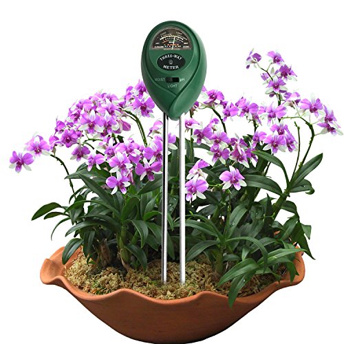 Balhvit® 3-in-1 Bodentester, Bodenmessgerät für Pflanzen, Pflanzkübel Boden-pH und Feuchte, Lichtstärke Meter Pflanze Tester für Gartenbau, Pflanzen Wachstum, Rasenpflege (keine Batterie erforderlich) - 6