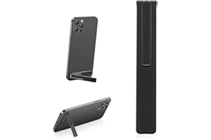 Béquille pour Téléphone, SANGFUN Support de Téléphone Portable de Table en Aluminium Vertical et Horizontal Ultra Mince,Angle Réglable pour Téléphone Portable,Support de Téléphone Portable Pliable