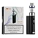 Produktbild E Zigarette, JOMO TECH Lite 40s Komplett Starterset mit Top Refill Clearamizer 0.5ohm 2ml Sub Ohm Verdampfer E Damper Elektrische Zigarette mit Integriertem 18650 Akku (Schwarz)