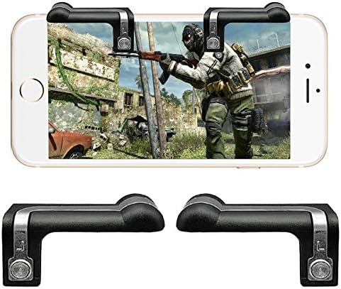 SiFREE Phone Gamepad Trigger Fire Button Aim Key L1R1 Shooter Controller PUBG FUT1 for Android Smartphones, Cell Phones, Tablets and Devices