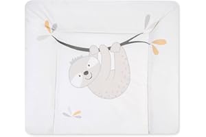 Julius Zöllner Mata do przewijania Softy 85 x 75 cm – podkładka do przewijania – wodoszczelna i zmywalna – Made in Germany – Oeko-Tex Standard 100 – mały leniwiec