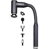 Purr Long Handle - Isıtmalı Uzun Saplı Sırt ve V&uuml;cut Masaj Tabancası &ndash; Derin Doku Etkili, 5 Başlıklı