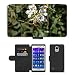 Produktbild Grand Phone Cases PU Leder Leather Flip CASE Cover HÜLLE ETUI Tasche Schale // M00141763 Biene Nektar Blütenpollen Macro // Samsung Galaxy Note 4 IV