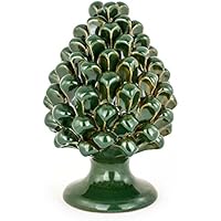 Pigna Ornamentale in Ceramica di Caltagirone Fatta a Mano