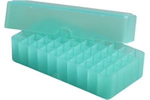 CAMLAB PLASTICS camlab Kunststoffe RTP/72051-g Aufbewahrungsbox, 50 Place, Polypropylen, Grün