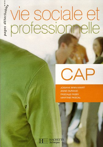 Vie sociale et professionnelle CAP