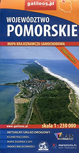 Preisvergleich Produktbild Województwo Pomorskie mapa krajoznawczo-samochodowa 1:230 000