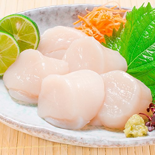 築地の王様 お刺身用 ホタテ 1kg（北海道産）王様こだわりの仕入れで、品質に自身あり ほたて ホタテ 帆立 お刺身 築地 ギフト