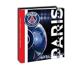 Lomo: 4 cm. GSP PSG Carpeta cartón Unisex niño, Azul/Rojo, 4 cm