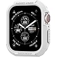 Spigen Rugged Armor Compatible with Apple Watch Case for Series 9/8/7 45mm and 44mm Series 6/SE/5/4 - White